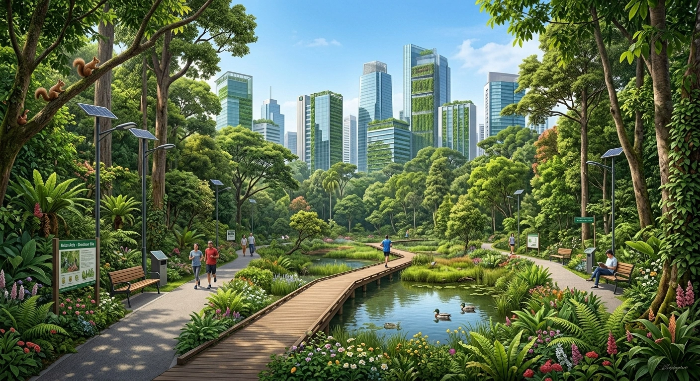 Hutan Kota Paru-paru Perkotaan yang Terlupakan