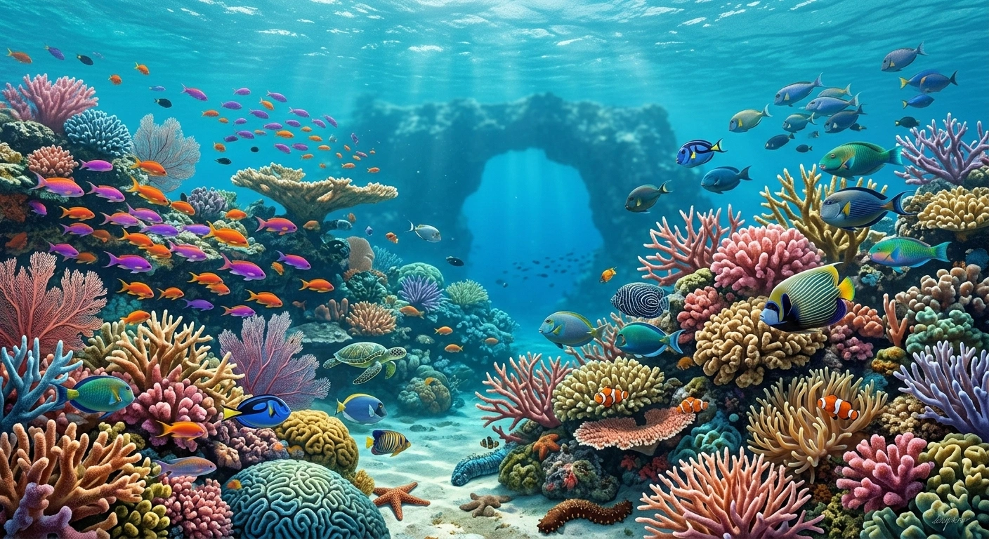 Terumbu Karang Kota Bawah Laut yang Terancam Punah